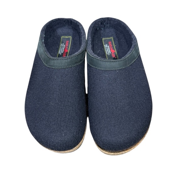 Haflinger‎ clogs 38 blue wool - Picture 1 of 6